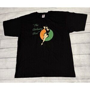 Steve Earle & The Dukes The Galway Girl Graphic T Shirt Black Size XL Bayside